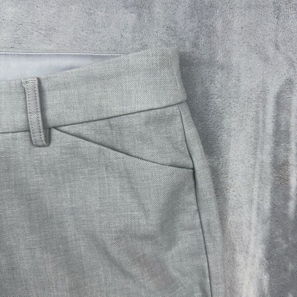 Express Pants Womens Sz 6 Gray Editor Barely Boot Low Rise Stretch Career - Picture 5 of 12